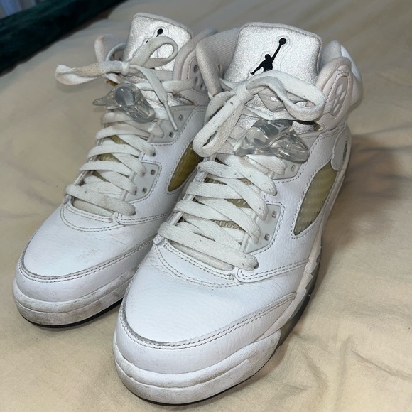 Air Jordan 5 Retro White Metallic - Picture 1 of 6